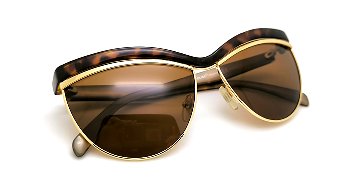 عینک آفتابی زنانه کلابمستر گربه ای پلاریزه طرح سنتی