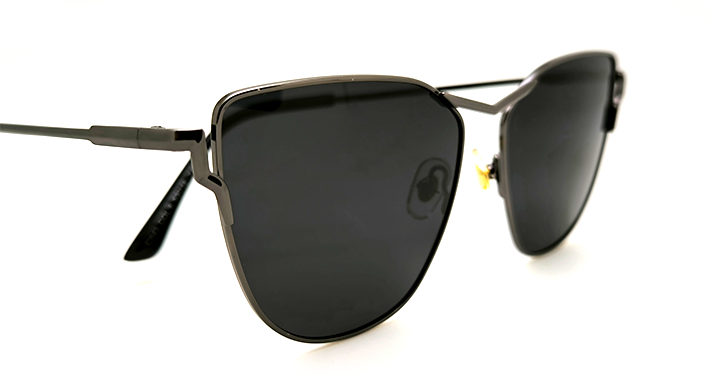 عینک آفتابی پلاریزه فریم فلزی با طراحی هندسی کد C843.COL.6