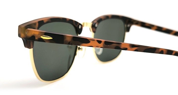 عینک آفتابی کلابمستر پلاریزه برند سیتی ویژن کائوچویی هاوانا کد 201231_C1