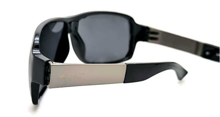 عینک آفتابی مردانه پلاریزه ماتریکس کد DMX009 مشکی براق