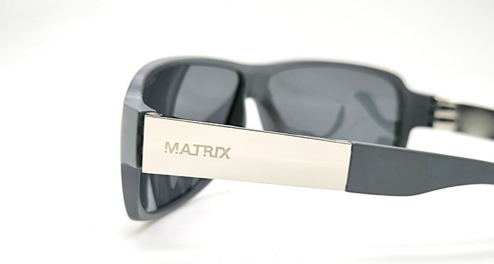 عینک آفتابی مردانه پلاریزه ماتریکس کد DMX009 خاکستری