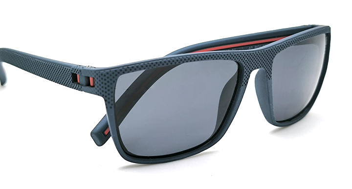 عینک آفتابی مردانه پلاریزه  اوگا مورل فرانسه کد A97040 سرمه ای تیره