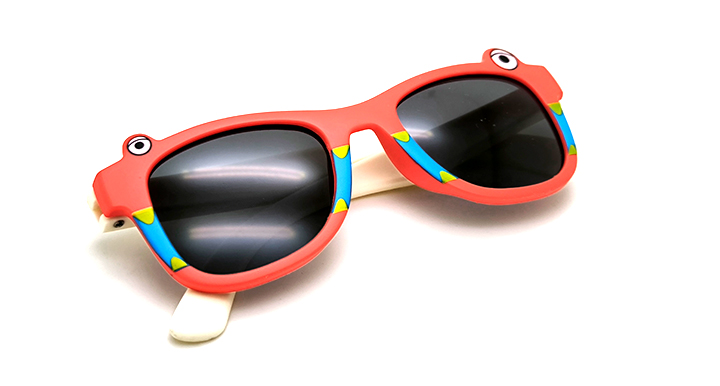عینک آفتابی بچه‌گانه فانتزی کارازا طرح کارتونی قرمز | کد s8132_C6