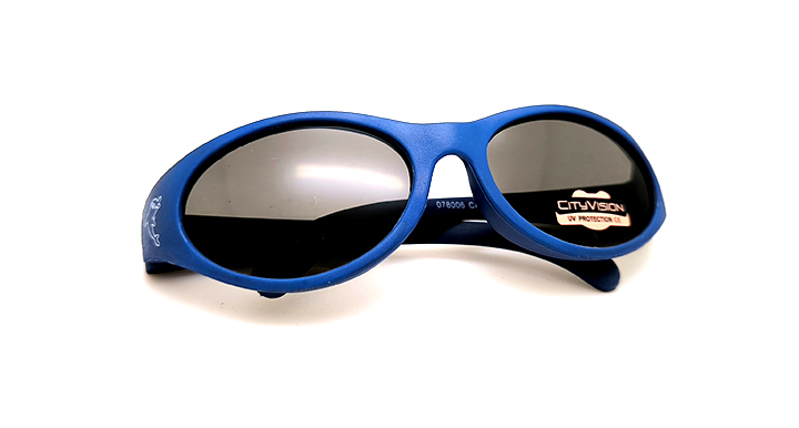 عینک آفتابی بچه‌گانه سیتی‌ویژن سرمه‌ای | کد203001