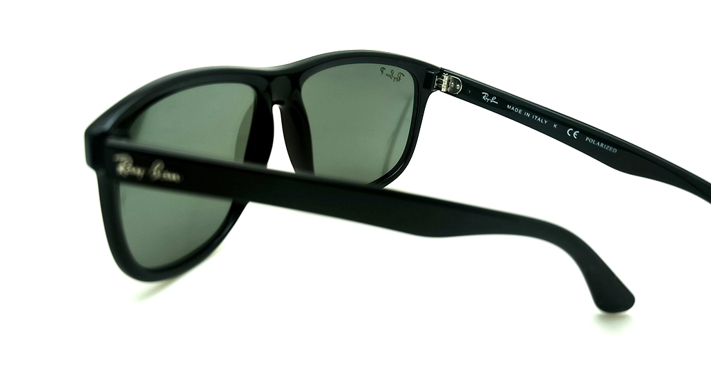 عینک آفتابی مسترکوالیتی یونیسکس ری‌بن RayBan فریم مشکی عدسی سبز کلاسیک پلاریزه |کد 601/32 RB4147
