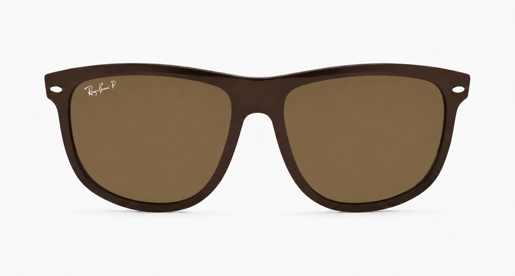عینک آفتابی مسترکوالیتی یونیسکس ری‌بن RayBan فریم قهوه ای عدسی قهوه ای پلاریزه |کد 710/51 RB4147