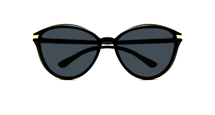 عینک آفتابی زنانه پلاریزه کد 2296 مشکی