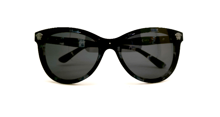 عینک آفتابی زنانه AOLISE پلاریزه طرح ورساچه بنفش